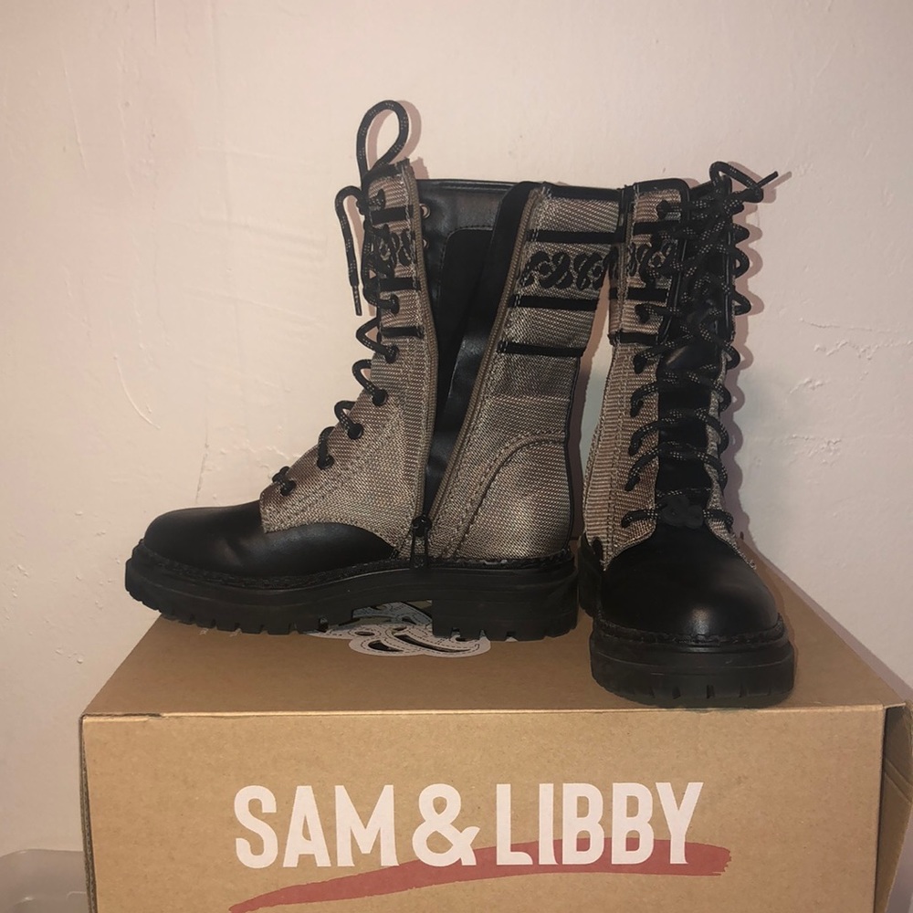 Sam n Libby combat boots